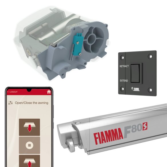 Fiamma Motor Kit Advanced F80 S, Titanium
